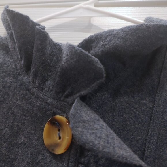 Anthropologie Luii wool ruffled cardigan S - Picture 7 of 7